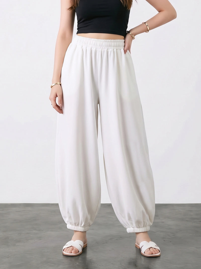 Off-White Balloon Fit Trousers