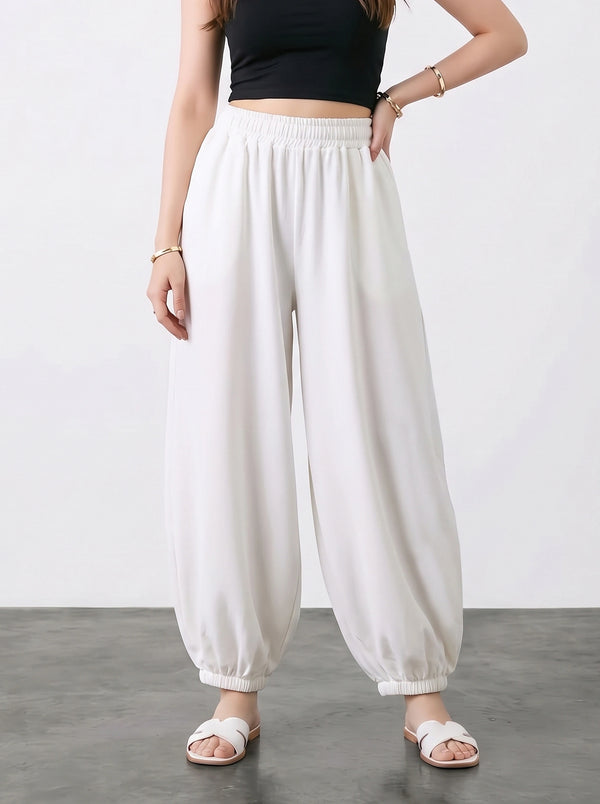 Off-White Balloon Fit Trousers