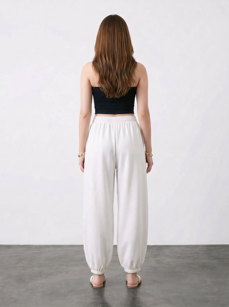 Off-White Balloon Fit Trousers