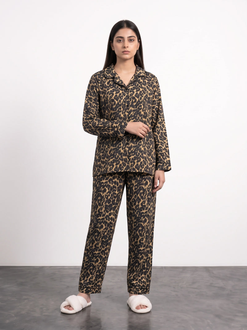Animal Printed PJ Set