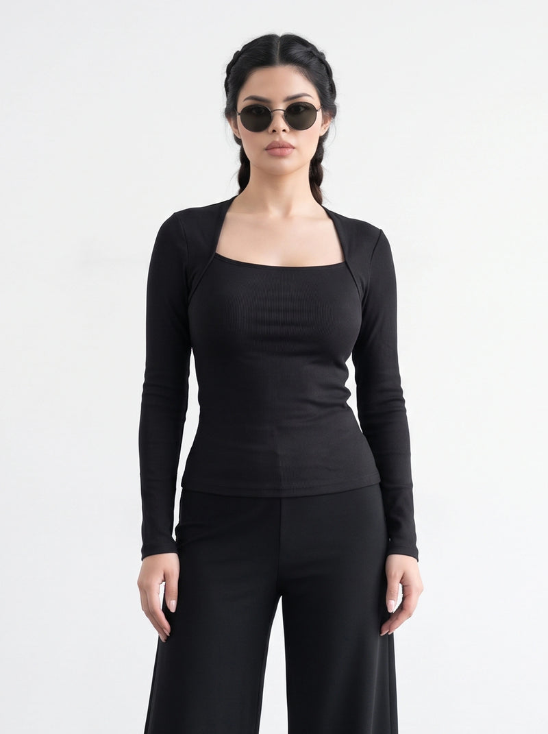 Black Swan Neck Top
