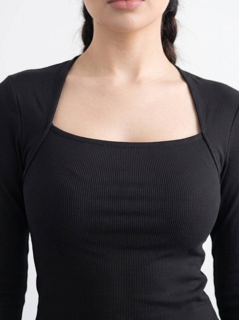 Black Swan Neck Top