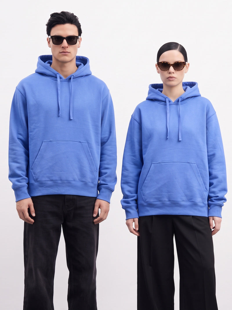 Bright Blue Oversized Hoodie | Montivo Pakistan