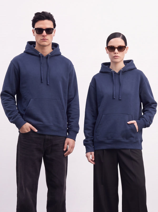 Navy Blue Oversized Hoodie | Montivo Pakistan