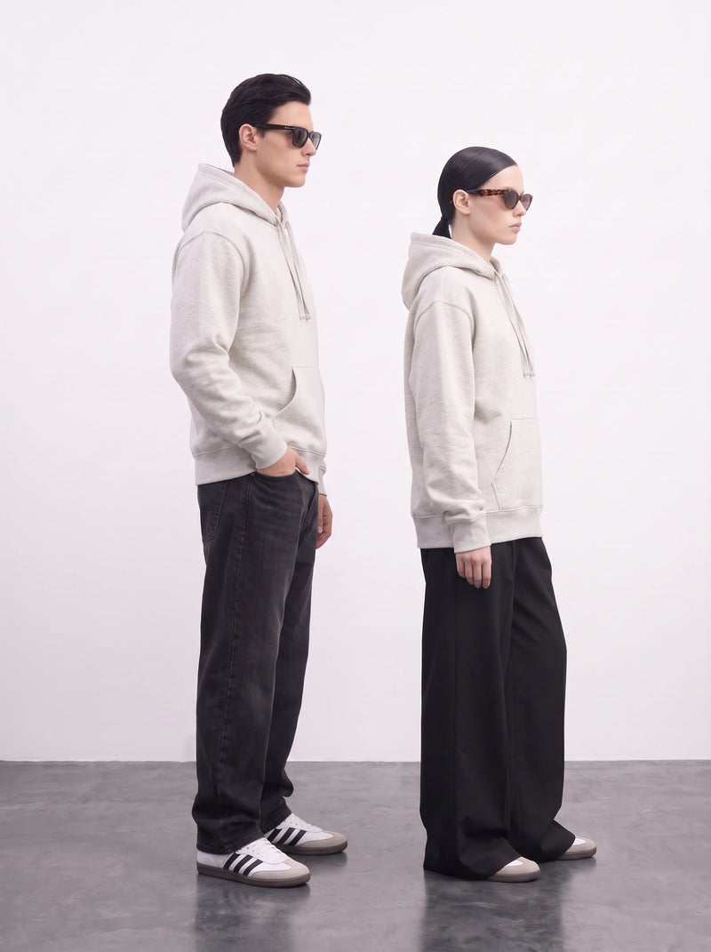Oatmeal Oversized Hoodie | Montivo Pakistan