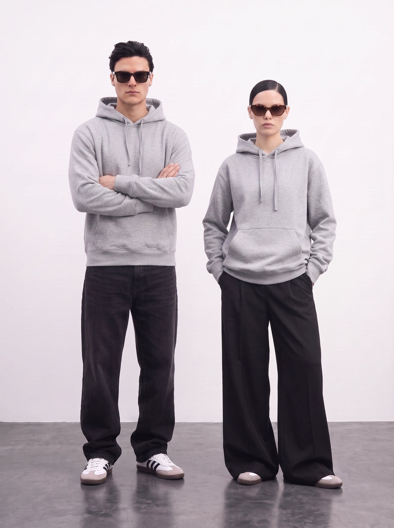 Grey Oversized Hoodie | Montivo Pakistan
