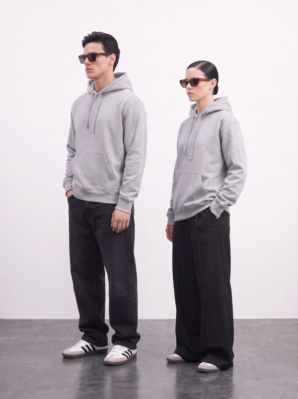 Grey Oversized Hoodie | Montivo Pakistan