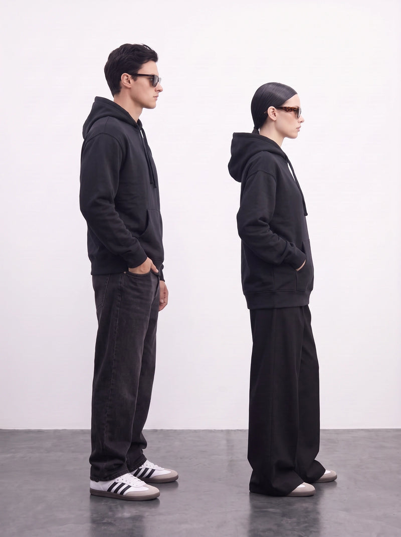 Black Oversized Hoodie | Montivo Pakistan