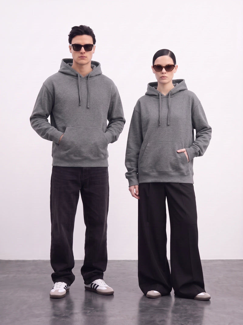 Dark Grey Oversized Hoodie | Montivo Pakistan