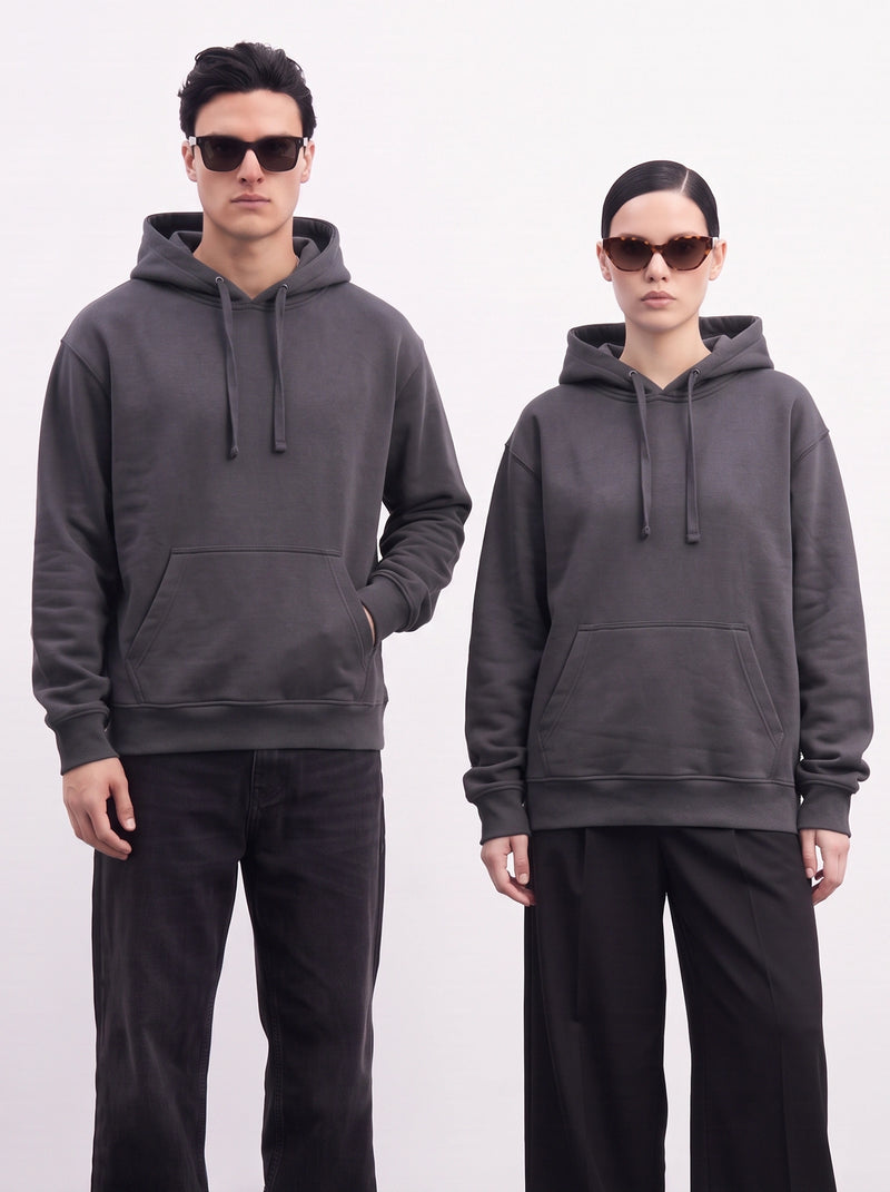 Charcoal Oversized Hoodie | Montivo Pakistan