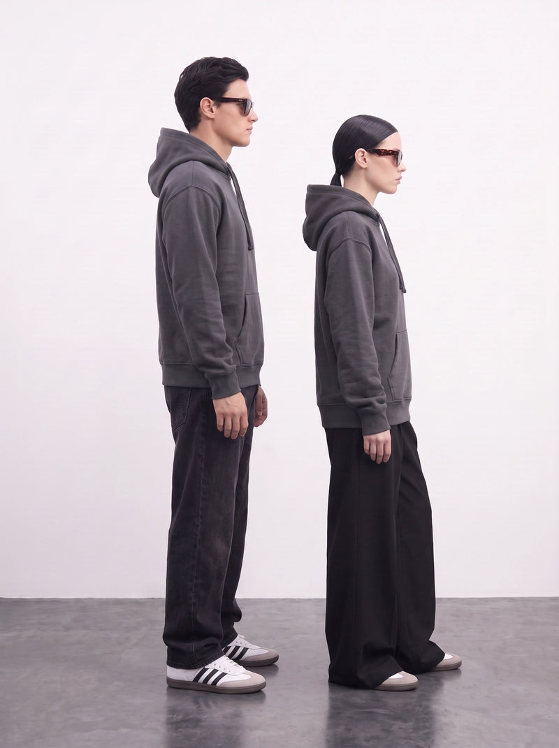 Charcoal Oversized Hoodie