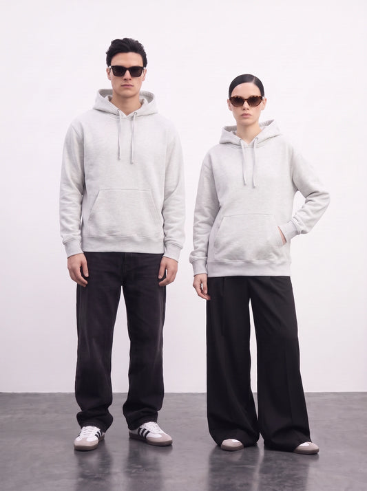 Light Grey Oversized Hoodie