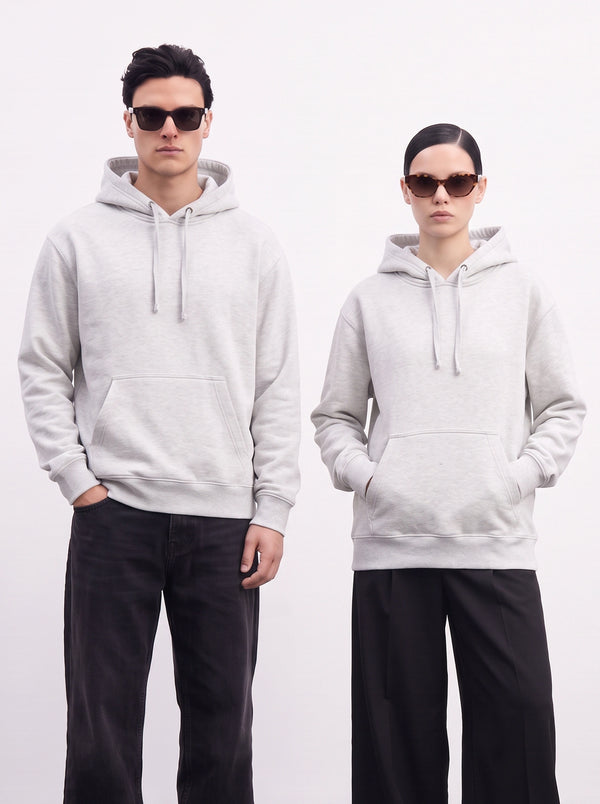 Light Grey Oversized Hoodie