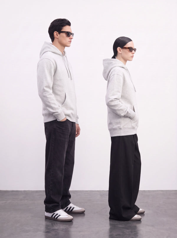 Light Grey Oversized Hoodie
