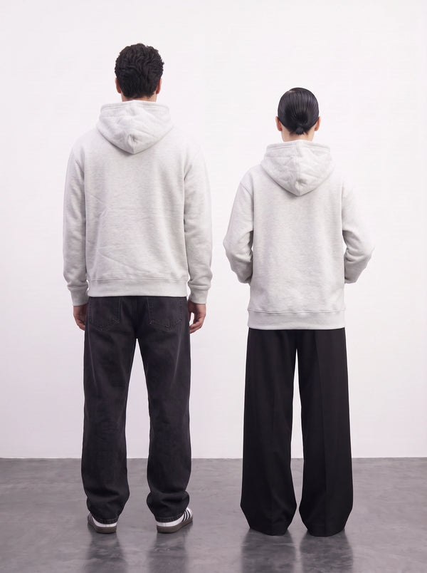 Light Grey Oversized Hoodie
