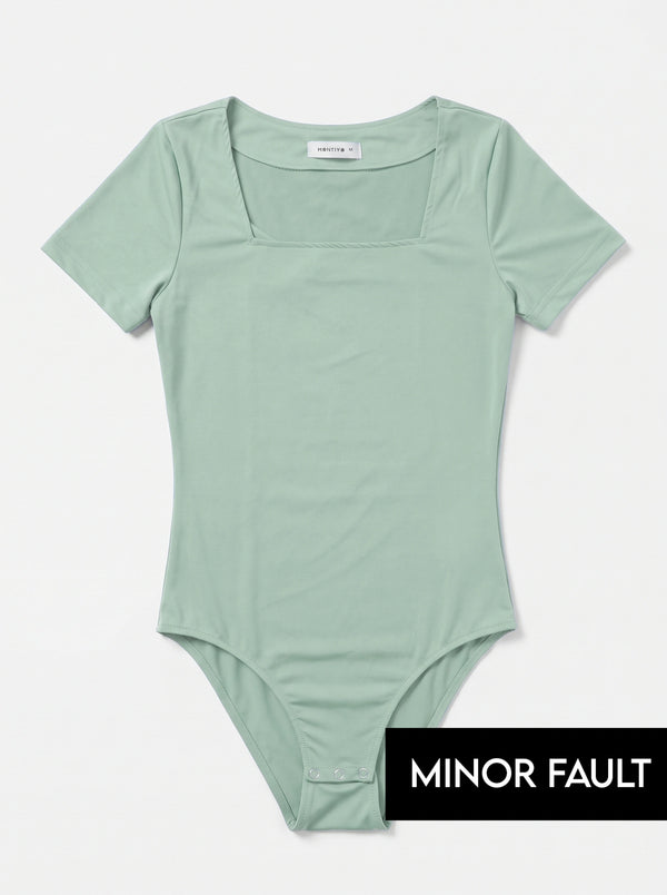 (Minor Fault) Pista Square Neck Bodysuit | Montivo Pakistan