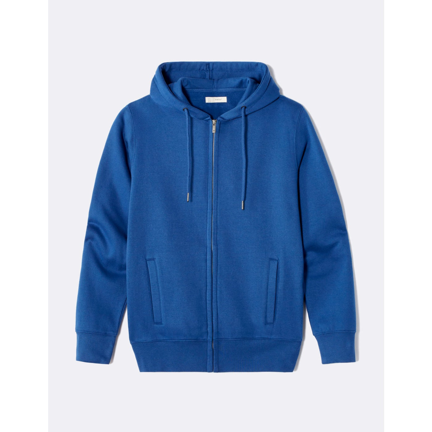 Celio Royal Blue Hooded zip sweatshirt | Montivo Pakistan