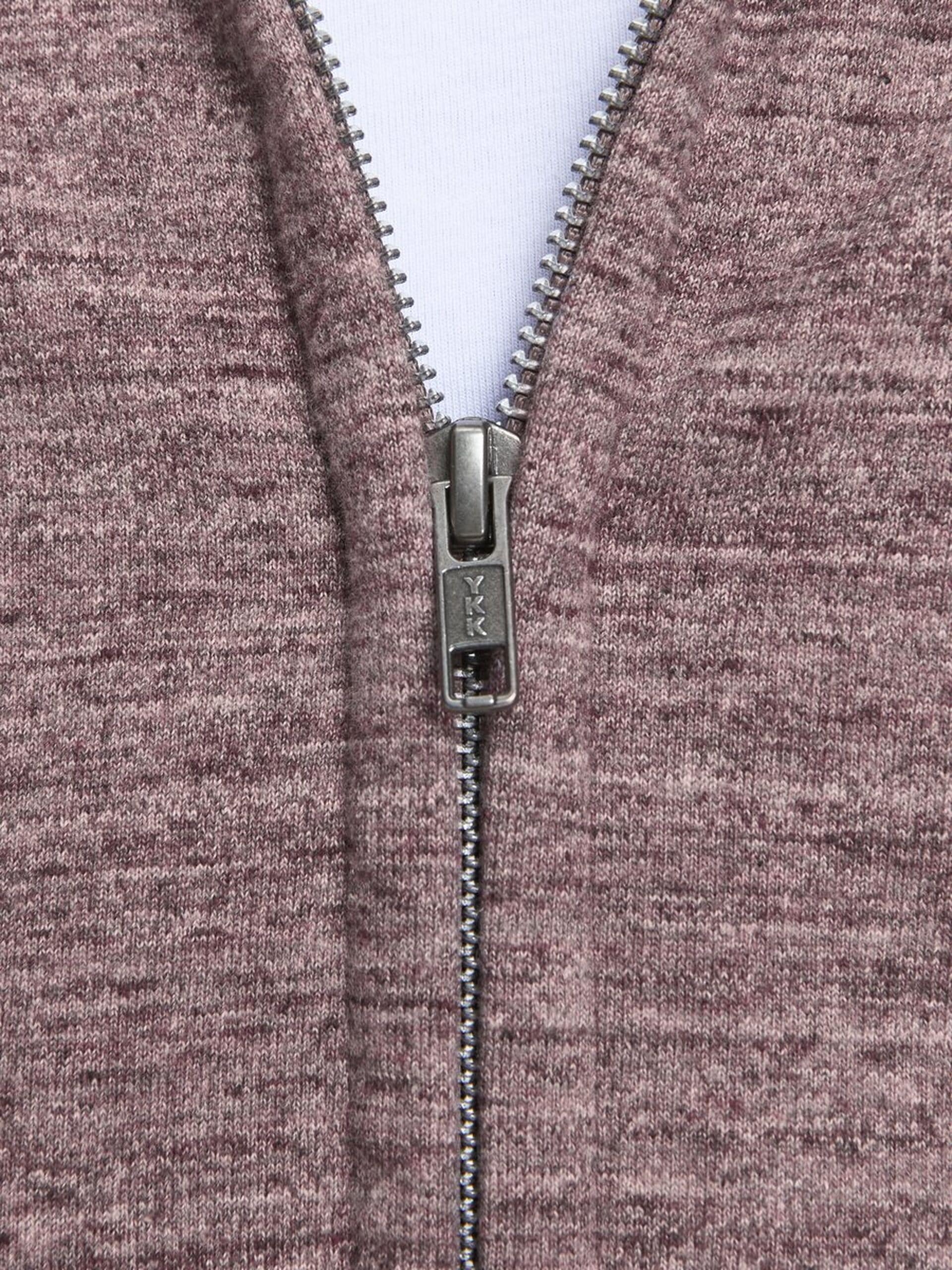 Jack &amp; Jones Red Melange Hoodie | Montivo Pakistan