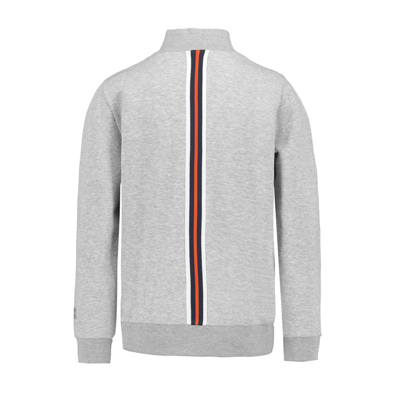 Stitch & Soul Grey sweatshirt with half zip | Montivo Pakistan