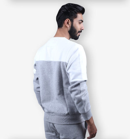 Smiling london White grey sweatshirt | Montivo Pakistan