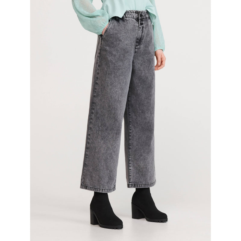 Reserved Grey Wide Leg Jeans | Montivo Pakistan