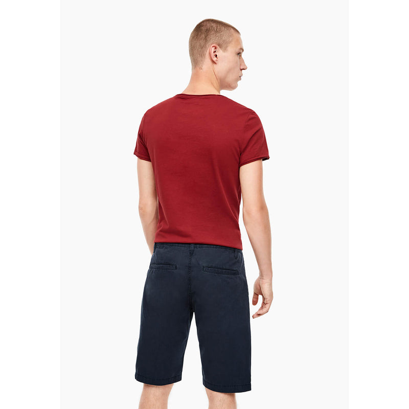 Q/S Regular Fit Bermuda Blue Shorts | Montivo Pakistan