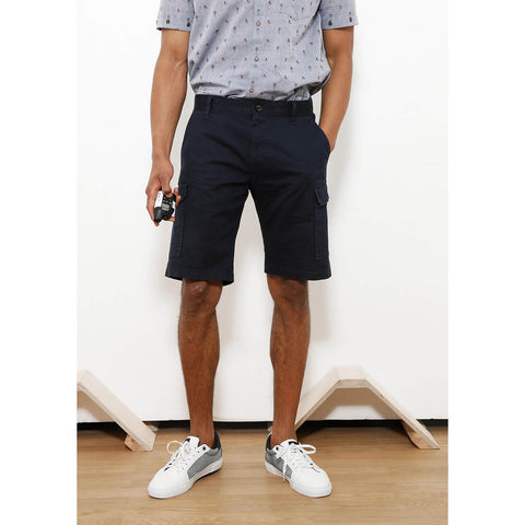 sOliver Blue Cargo Shorts | Montivo Pakistan