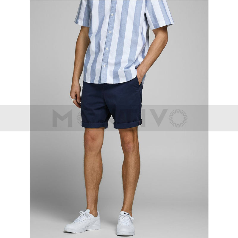 Jack & Jones Navy Chino Shorts | Montivo Pakistan