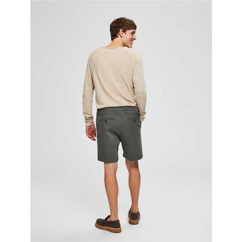 Selected Homme Green Chino Shorts | Montivo Pakistan