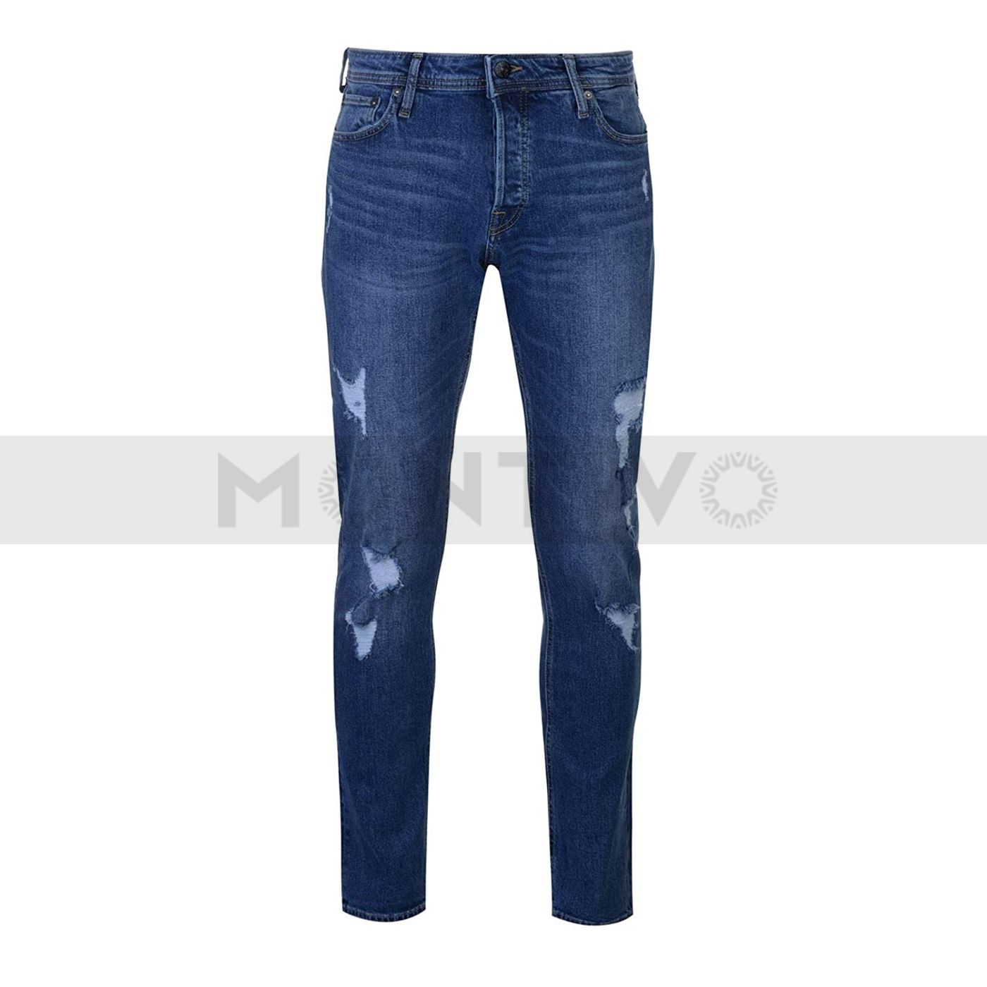 Jack & Jones Slim Fit Ripped Jeans | Montivo Pakistan