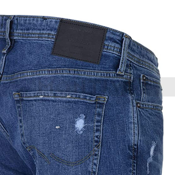 Jack & Jones Slim Fit Ripped Jeans | Montivo Pakistan
