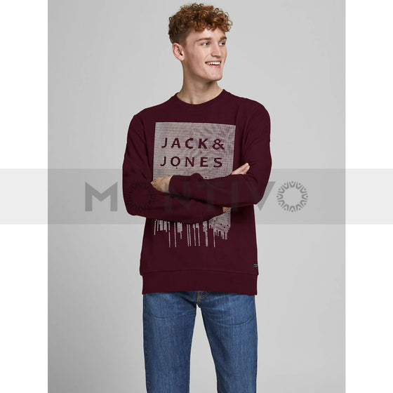 JJ Red Core Noise Sweatshirt | Montivo Pakistan