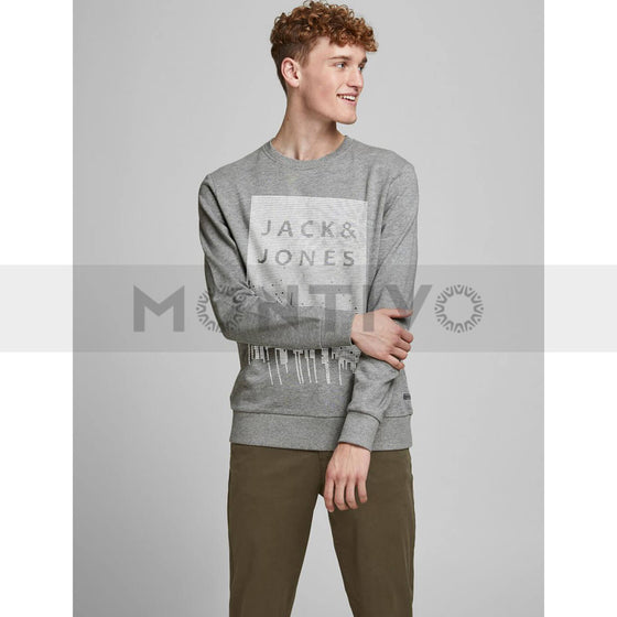 JJ Grey Core Noise Sweatshirt | Montivo Pakistan