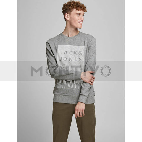 JJ Grey Core Noise Sweatshirt | Montivo Pakistan