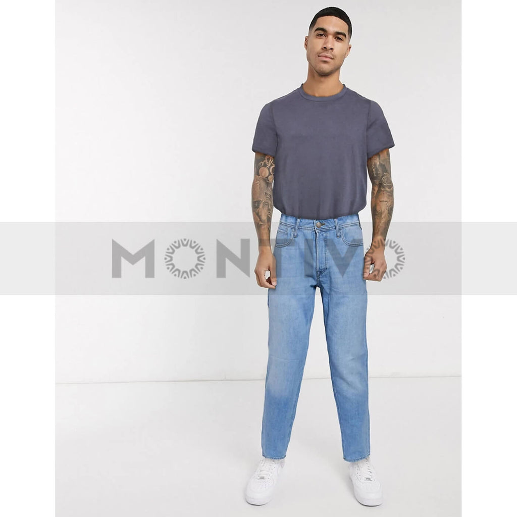 JJ Light Blue Slim Straight Jeans | Montivo Pakistan