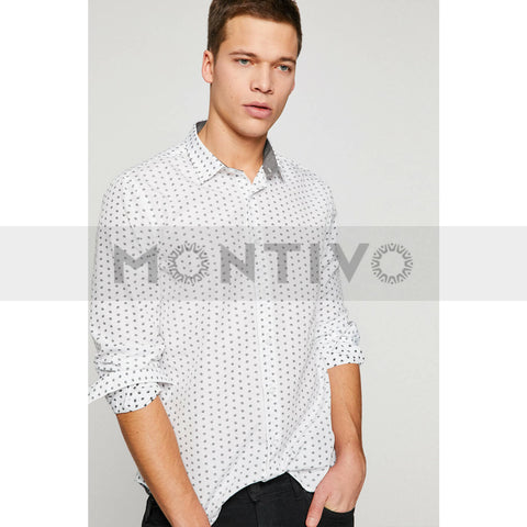 Koton White Printed Shirt | Montivo Pakistan