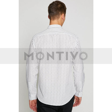 Koton White Printed Shirt | Montivo Pakistan