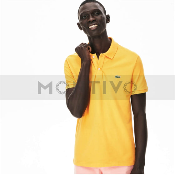 Lcste Yellow Classic Fit Polo | Montivo Pakistan