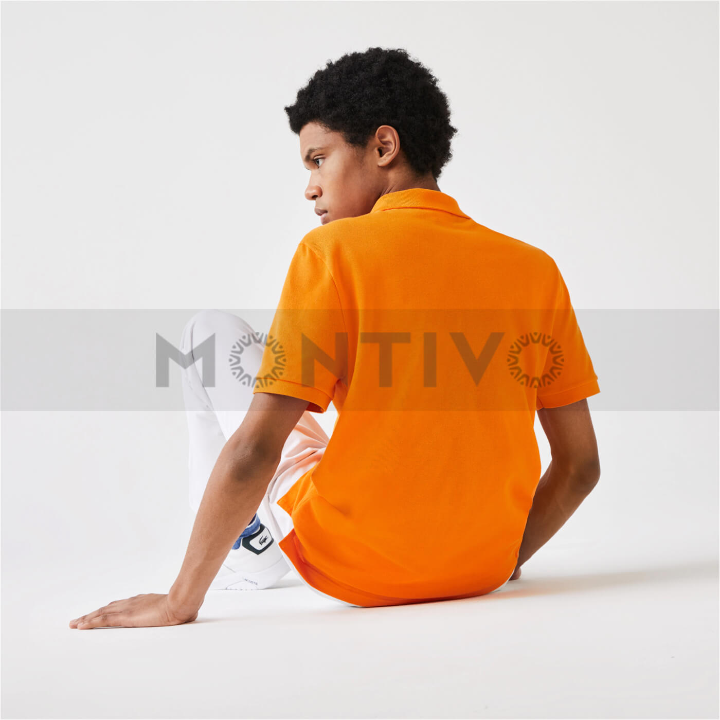 Lcste Orange Classic Fit Polo | Montivo Pakistan