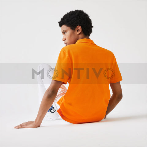 Lcste Orange Classic Fit Polo | Montivo Pakistan