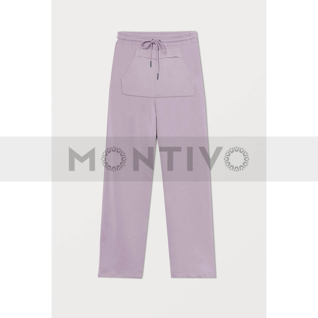 ZR oversized light pink slim trouser | Montivo Pakistan