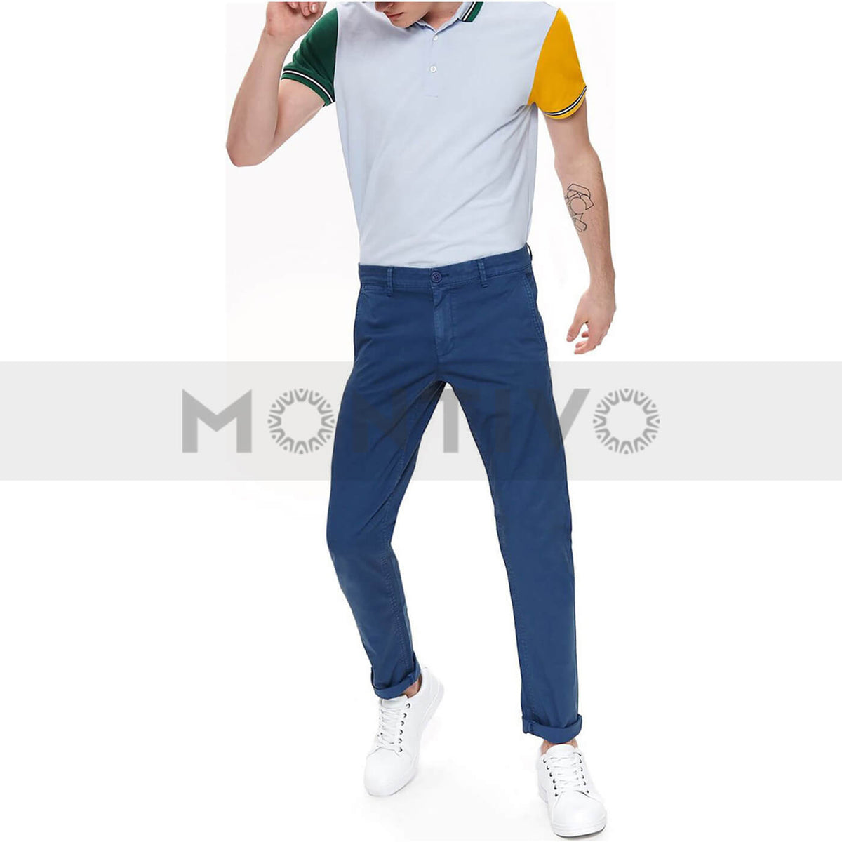 Top Secret Royal Blue Chinos | Montivo Pakistan