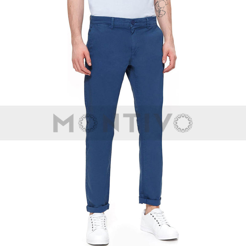 Top Secret Royal Blue Chinos | Montivo Pakistan