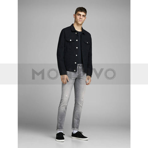 JJ Grey Ripped Slim Fit Jeans | Montivo Pakistan