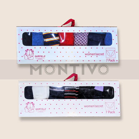 Women's Secret Pack of 7 Assorted Panties | Montivo Pakistan