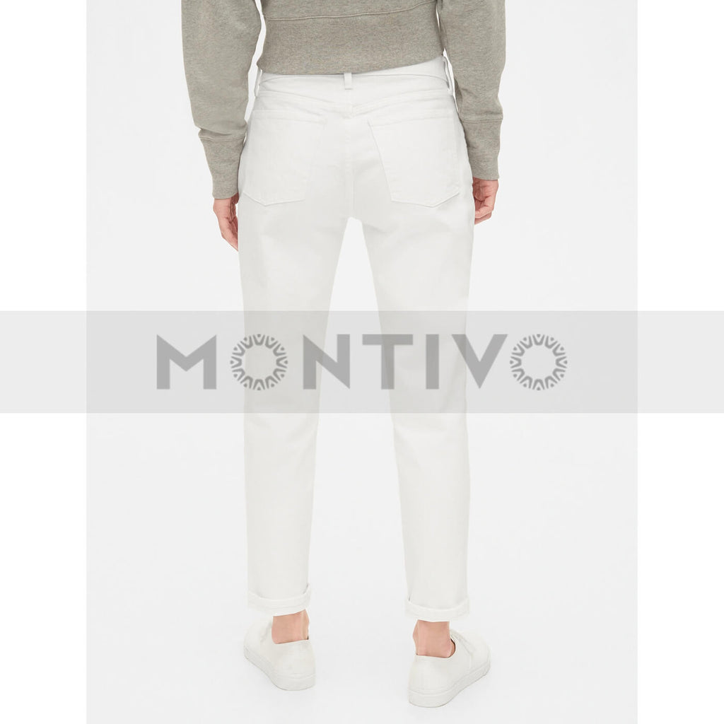 Gap Mid Rise Straight White Jeans | Montivo Pakistan