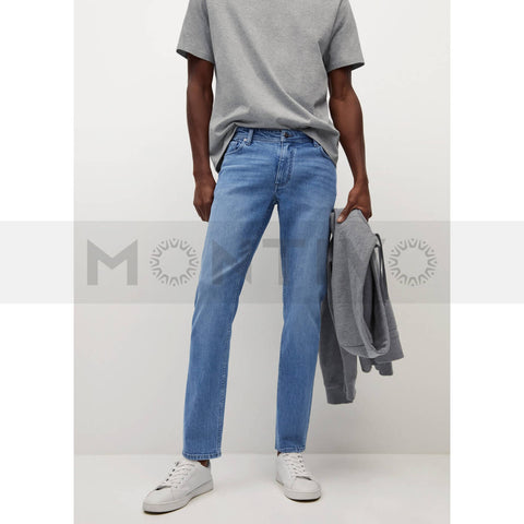 MNG Slim Fit Medium Wash Jeans | Montivo Pakistan