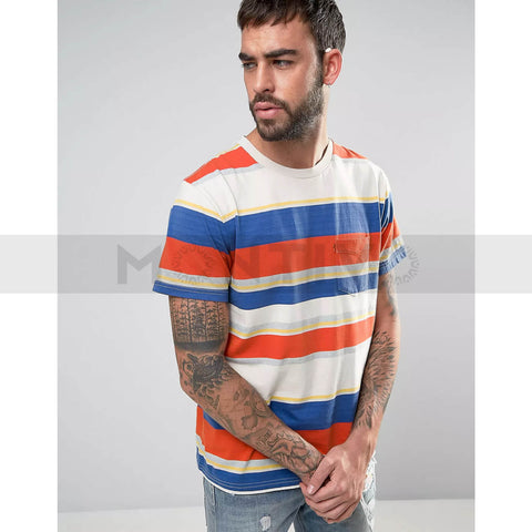 Lvs Orange Tab Short Sleeves Tee | Montivo Pakistan