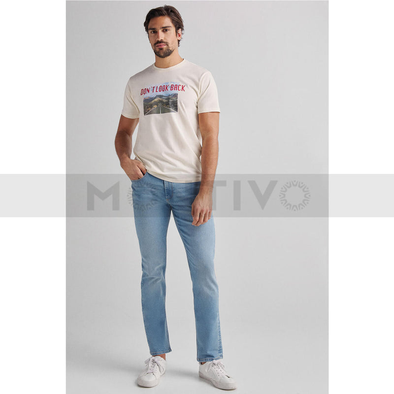 Printed Cotton Short Sleeve Tee | Montivo Pakistan