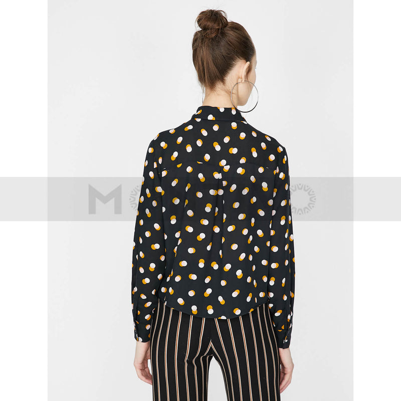 Black Patterned Shirt | Montivo Pakistan